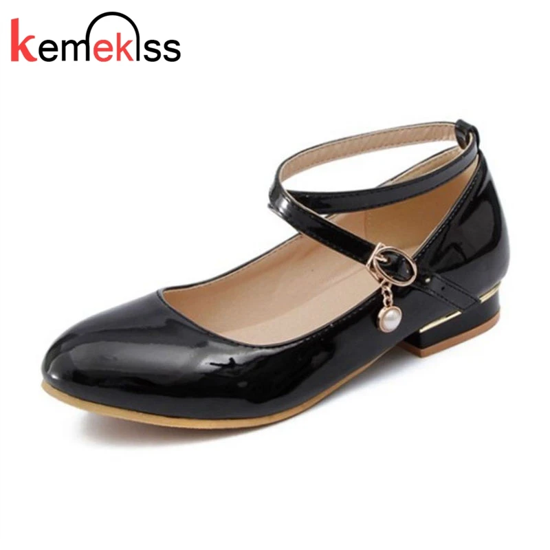 KemeKiss Women Flats Mary T-Strap Shoes
