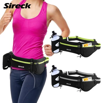 

Sireck Running Bag Men Women Sport Running Hydration Belt Water Bottle Holder Waist Bag Trail Running Sports Bag Run Accessories