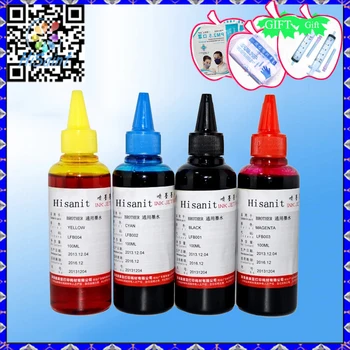 

Hisaint Dye Ink Standard 100 ml Refill Ink Kit High Yield Refill Kit for Brother Printer,for Brother Universal ink Refill