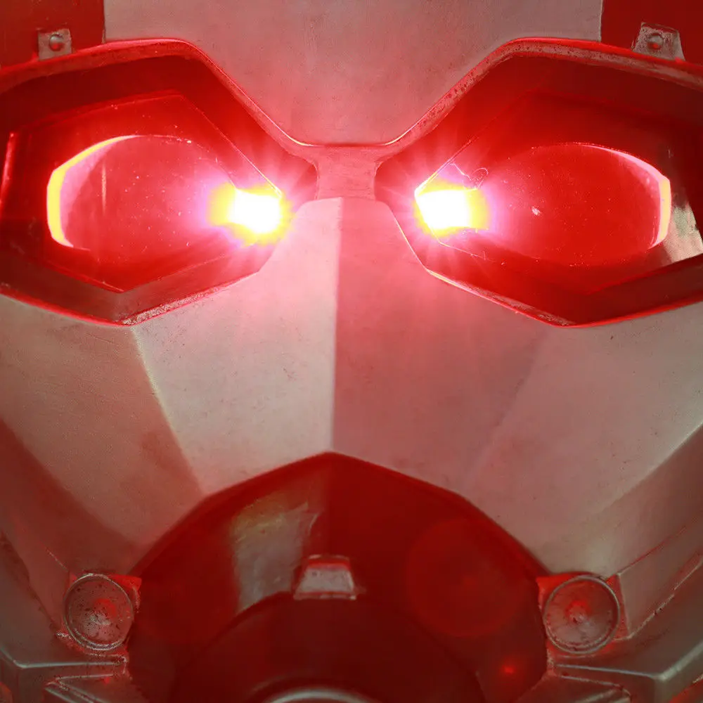 2018 Ant Man LED Helmet Cosplay Ant-Man and The Wasp LED Helmet Superhero Mask9