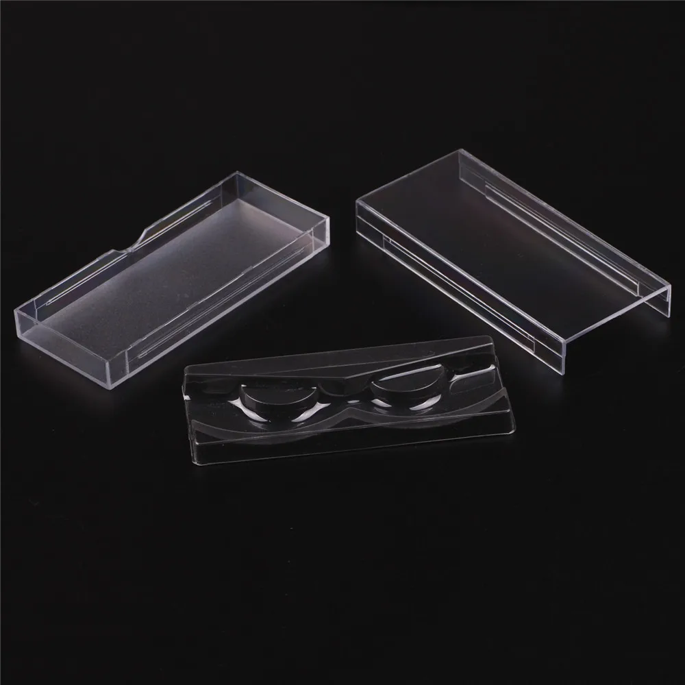 

1 Set False Eyelash Drawer Box Transparent Acrylic False Eyelash Box Reuseable Protective Acrylic Eyelash Box