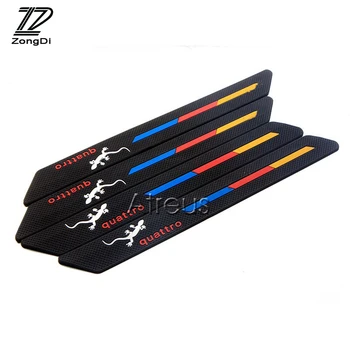 

ZD 2pcs Car styling Crash Anti-collision Strip Bumper for BMW e46 e39 e36 Audi a4 b5 b6 b7 a3 a6 c5 Renault duster Lada granta