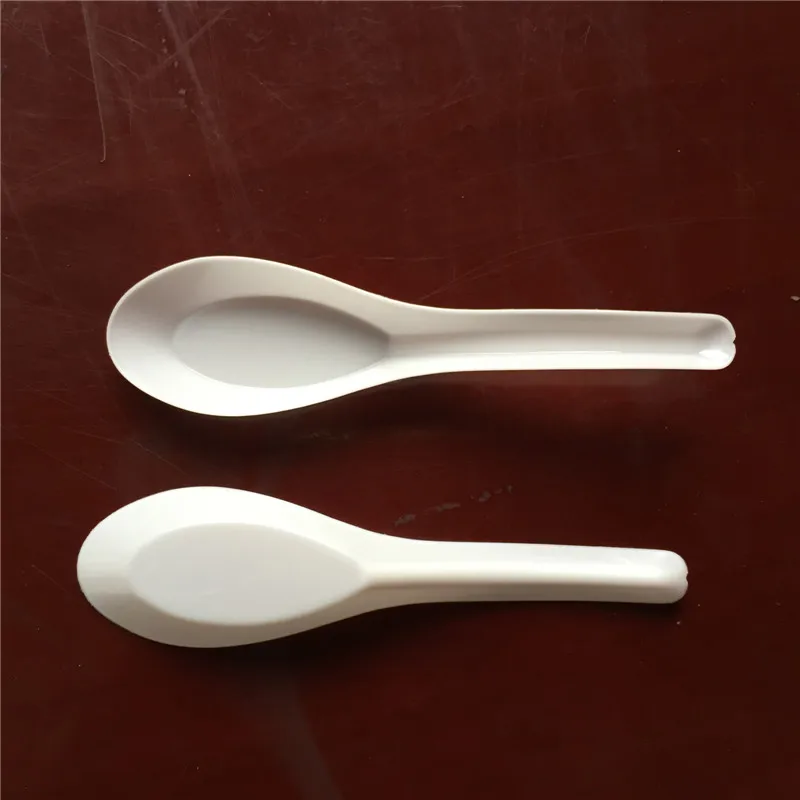 3000 Pieces Disposable Chinese Soup Spoons Saimin Noodle Ramen Plastic