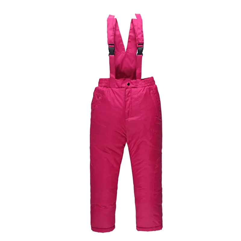 OLEKID Children Winter Ski Suit-30 Degrees Thick Warm Jacket Waterproof Windproof Girls Clothes Set Boys Cotton Overalls Suit