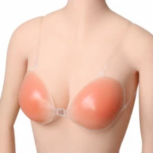 1 шт., сексуальный женский Невидимый силиконовый бюстгальтер, Женский самоклеющийся бюстгальтер с пуш-ап эффектом, с ремешком, увеличивающий объем бюстгальтера, размер A B C D Up