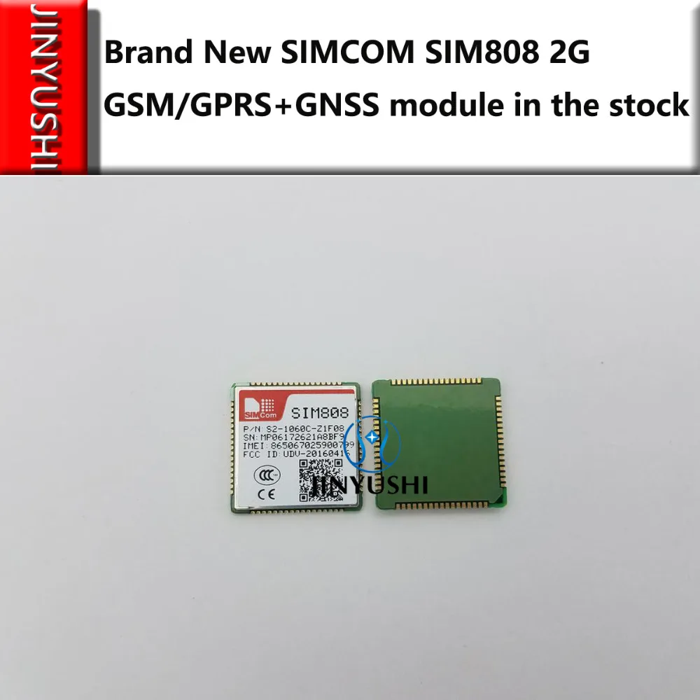 5 шт./лот SIMCOM SIM808 2G GSM/GPRS + gps модуль 100% новый и оригинальный подлинный дистрибьютор в наличии