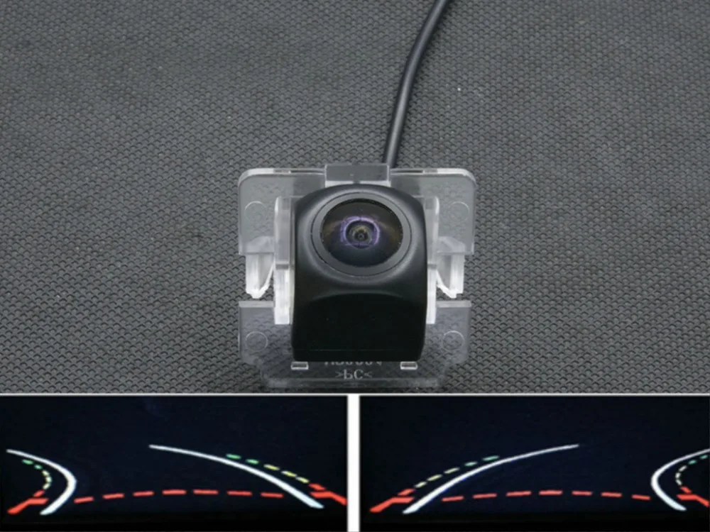 

1080P Trajectory Tracks Fisheye Car Rear view Camera ForMitsubishi Outlander 2003 2004 2005 2006 2007 2008 2009 2012 rear camera