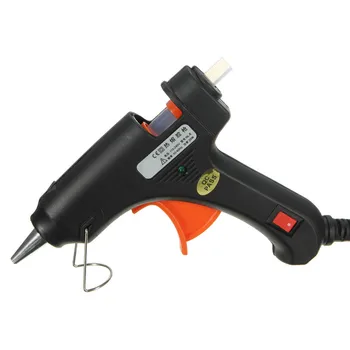 

Electric 20W Hot Melt Art Craft Glue Gun with 50Pcs Free Mini Clear Glue Sticks