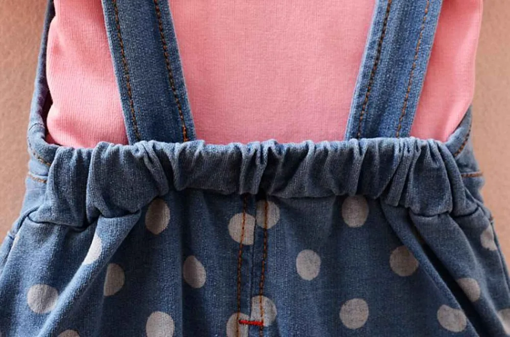Новые детские комплекты одежды Roupas De Bebe, футболка с надписью для маленьких девочек топ+ джинсы милый комбинезон с кроликом, штаны комплекты из 2 предметов, MT301