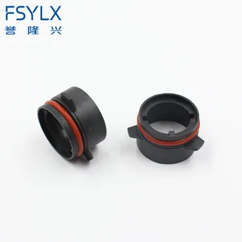 

FSYLX 2pcs Car D2 HID Xenon headlight bulb Adapter Socket For BMW E39 3 Series HID Xenon lamp D2 D2S D2R Holder Replacement