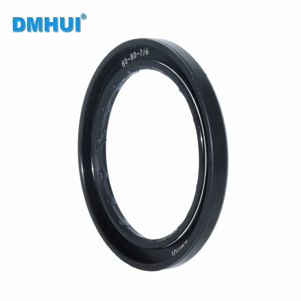 Type Oil Seal 60*80*7/6 or 60x80x7/6 NBR rubber BAKHDSN supplied by China DMHUI seal factory ISO 9001:2008 and TS 16949