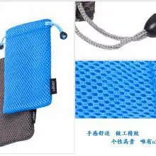 100 шт CBRL сетки мешочки с завязками сетчатые ювелирные украшения мешок сетки подарок сумки c индивидуальным логотипом для головные уборы мешочек для украшений сумка