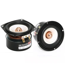 Новая одежда для маленькой девочки 2 шт ouxiang QY-303 3 ''полночастотный Динамик белый Бумага конус Алюминий пуля экранированный лучше басов 4/8ohm 15 Вт