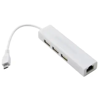 

Micro USB OTG LAN USB HUB Port Ethernet RJ45 for Raspberry Pi Zero US Stock for Raspberry Pi Zero US Stock