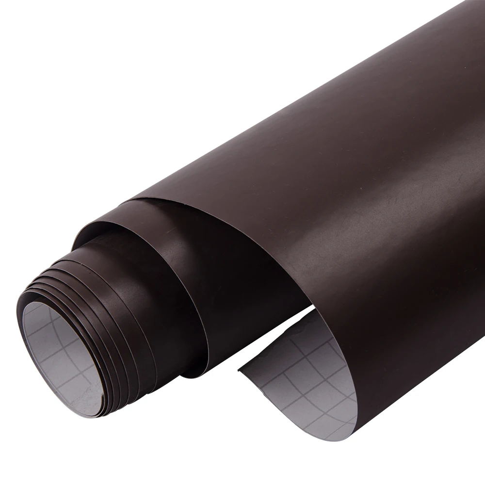 

Sunice 1.52x0.3m Brown Matte Film Wrap Car Vinyl Film Self-adhesive Sticker Decorative Car Exterior Air Release&Bubble Free
