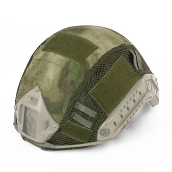 

CS FAST Helmet Tactical Helmet Cover Army Fan Helmet Paintball Wargame Gear Cover for Sports Hiking Camping Shooting