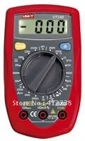 

UNI-T Digital Multimeter UT33D Palm Size Handheld 3 1/2 Digit Manual Range Digital Multimeters Continuity Buzzer