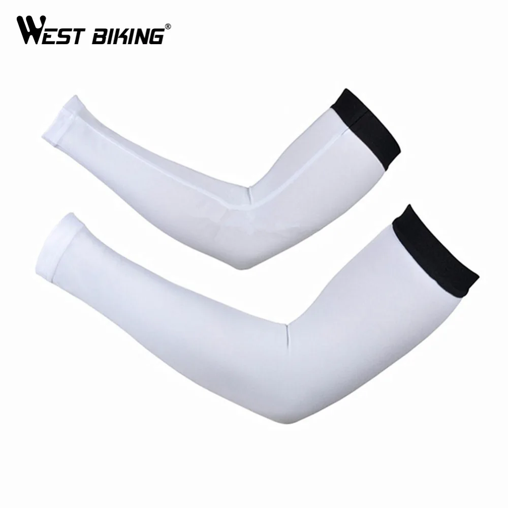 WEST BIKING Велоспорт Руки рукава Armwarmer Manguitos Ciclismo Brazo УФ-защита рукава руку MTB велосипед Велоспорт Руки Теплее