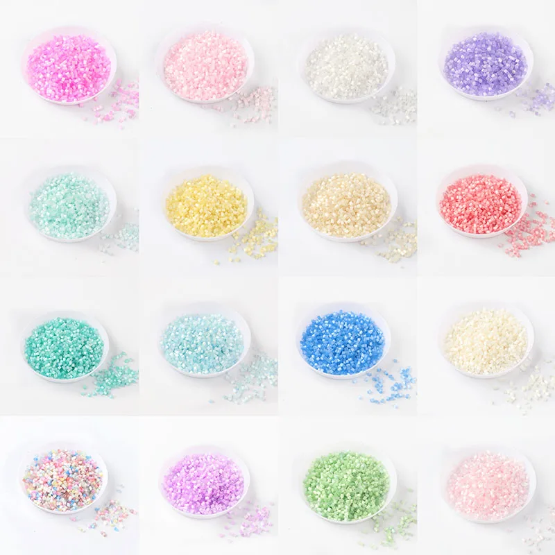 

1200pcs 2mm Matte Czech Glass Seed Beads 11/0 Frosted Seedbeads Tube DIY Bracelet Necklace For Jewelry Making Dress Accessories