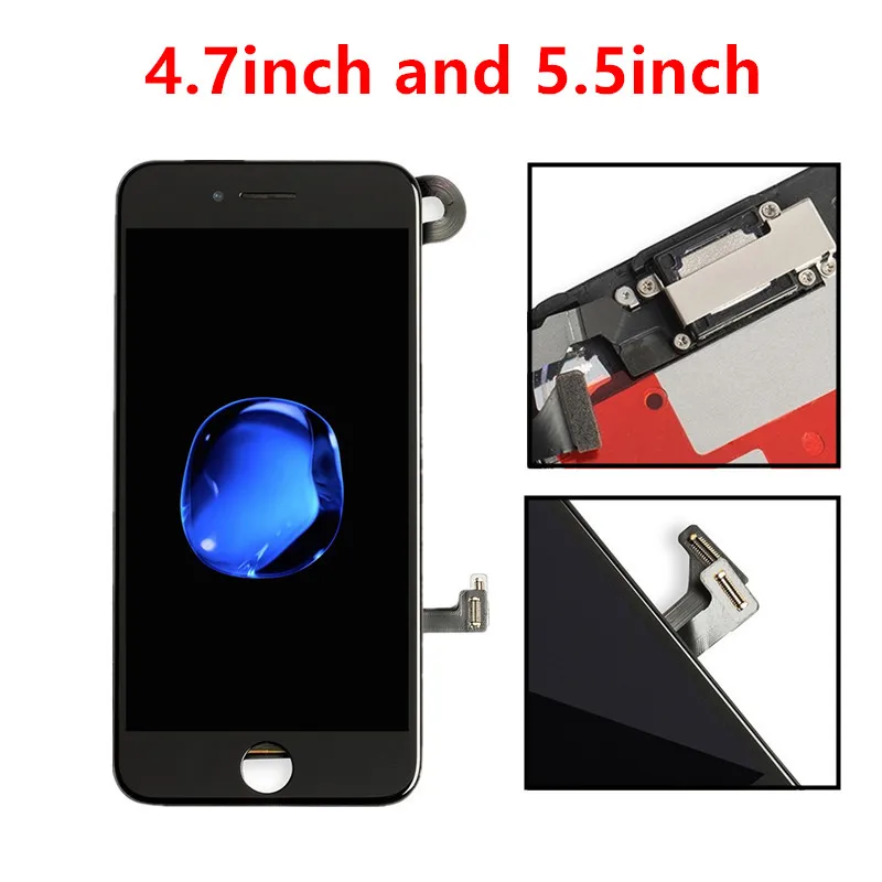 

Mobile Phone Repair for iPhone 6S 7 Plus LCD Display Touch Digitizer 3D Touch with Front Camera With Proximity Light Sensor