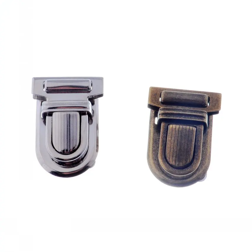 

Free Shipping 1 Set silver tone/ bronze tone Handbag Bag Accessories Purse Snap Clasps/ Closure Lock 22x34mm