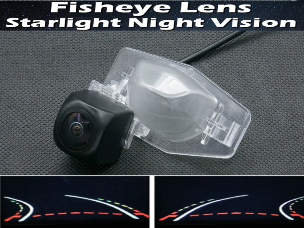 

HD 1080P Fisheye LensTrajectory Tracks Car Rear view Camera for Honda CR-V 2000-2014 Fit 2006 2007 2008 2009 2010 Car Camera