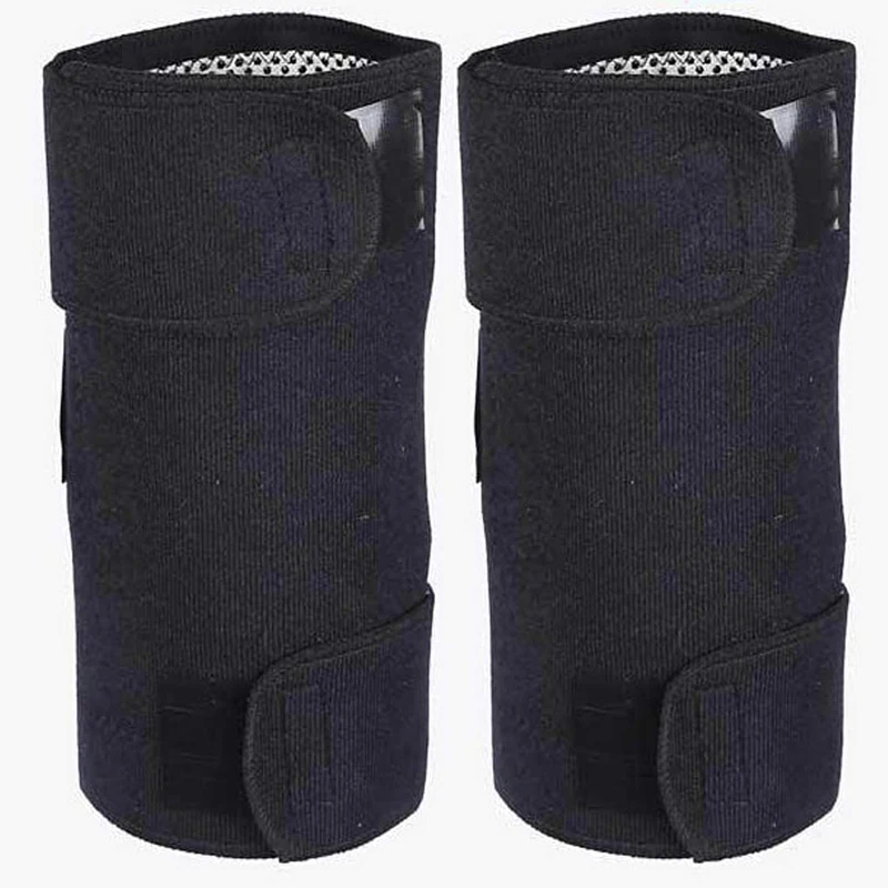 Goedkoop Zelf Verwarming Knie Pad Toermalijn Magnetische Therapie Orthopedische Ondersteuning Belt, Verstelbare Bretels voor Artritis Pijn Massager