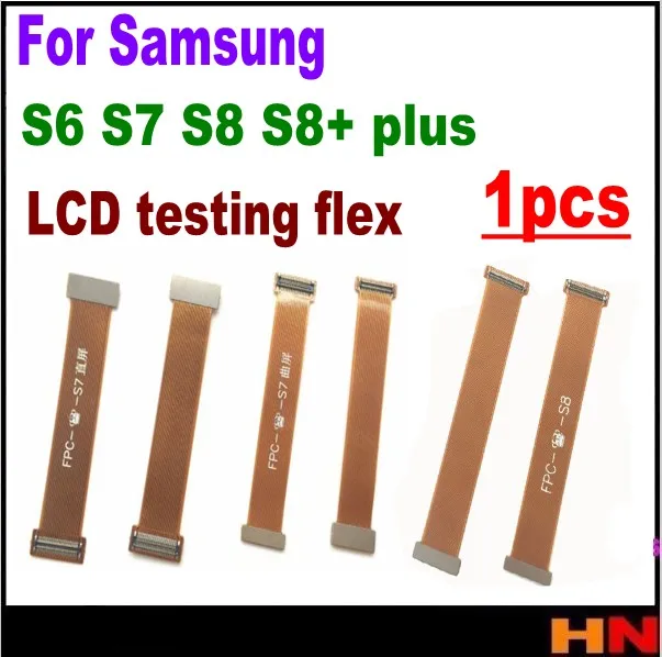 1 шт. для Samsung S6 S7 edge S8 + Plus S9 сенсорный ЖК-экран дигитайзер расширение тест гибкий