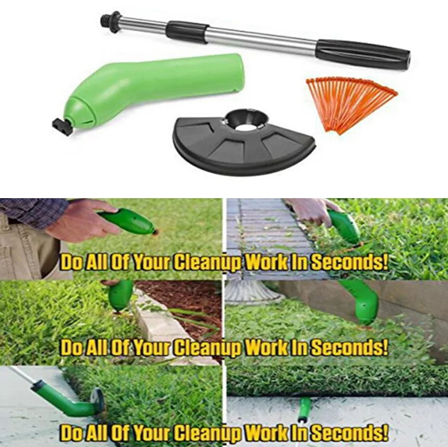 Zip Trim Cordless Trimmer & Edger Works With Standard Zip Ties Portable
