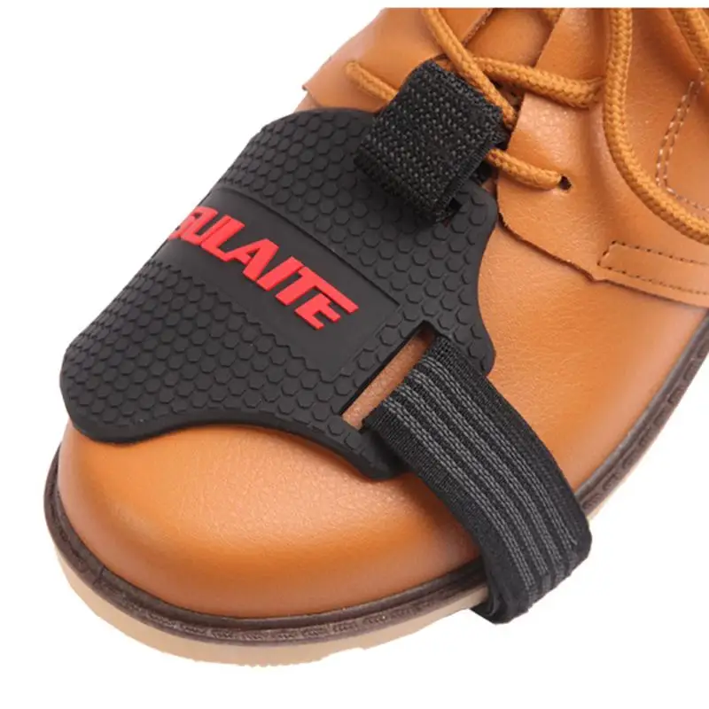 

Black Motorcycle Shoes Protective Motorbike Motorcycle Gear Shifter Shoe Boots Protector Shift Sock Boot Cover Shifter Guards
