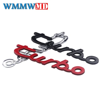 

3D Metal TURBO Emblem Car Styling Sticker Body Rear Tailgate Badge For Ford Focus 2 3 ST RS Fiesta Mondeo Tuga Ecosport Fusion