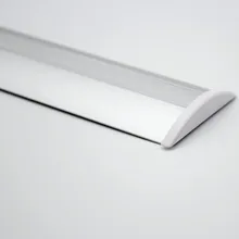 RA-5208; 1 м длинный светодиодный алюминиевый профиль(анодированный серебряного цвета цвет) с крышкой ПК; для flexibe или жесткий светодиодный полоски