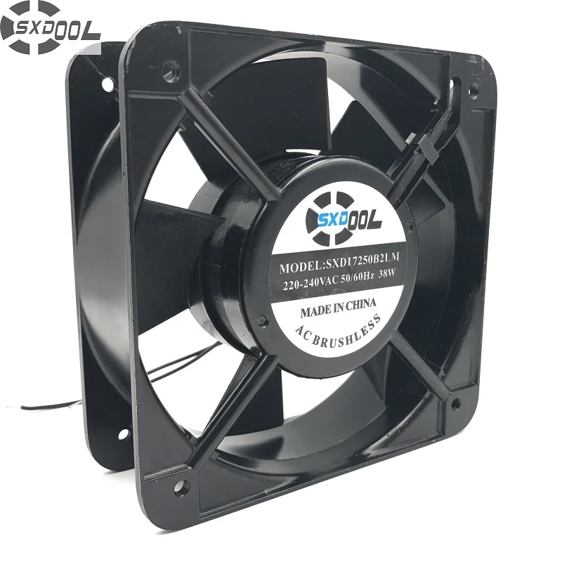 SXDOOL Industrial AC cooling fan 150*150*50mm 50/60HZ AC 220V 38W