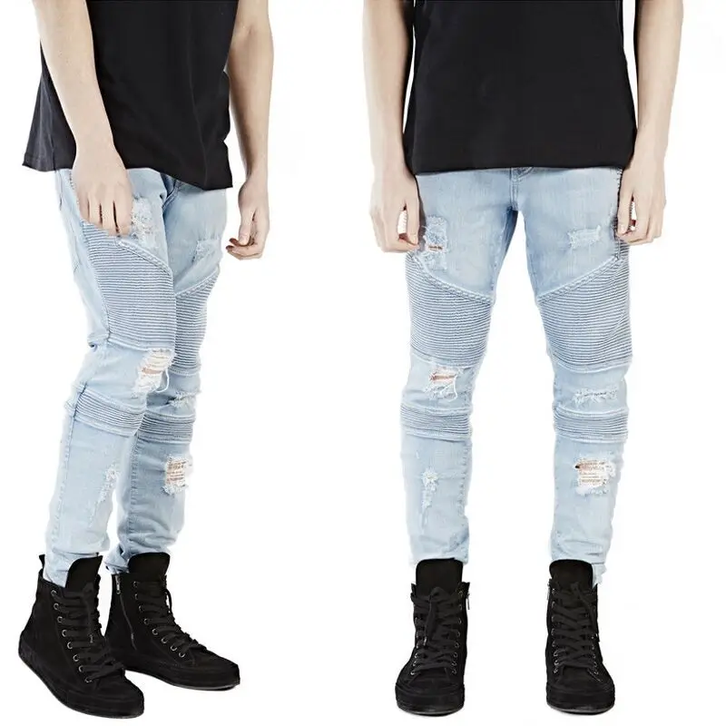 Terbaru gaya Jeans celana jean rockstar 