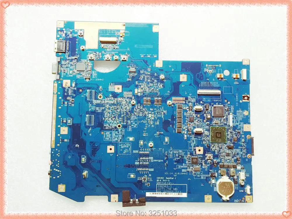 48.4FP02.011 اللوحة لشركة أيسر أسباير 7540 7540G اللوحة المحمول MBPJD01001 48.4FP02.011 ddr2 المتكاملة 100% اختبار موافق