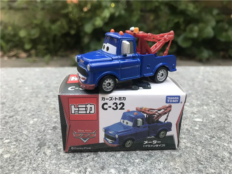 

Takara Tomica Disney Pixar Car C-32 Ivan Mater Metal Diecast Vehicle Toy Car New