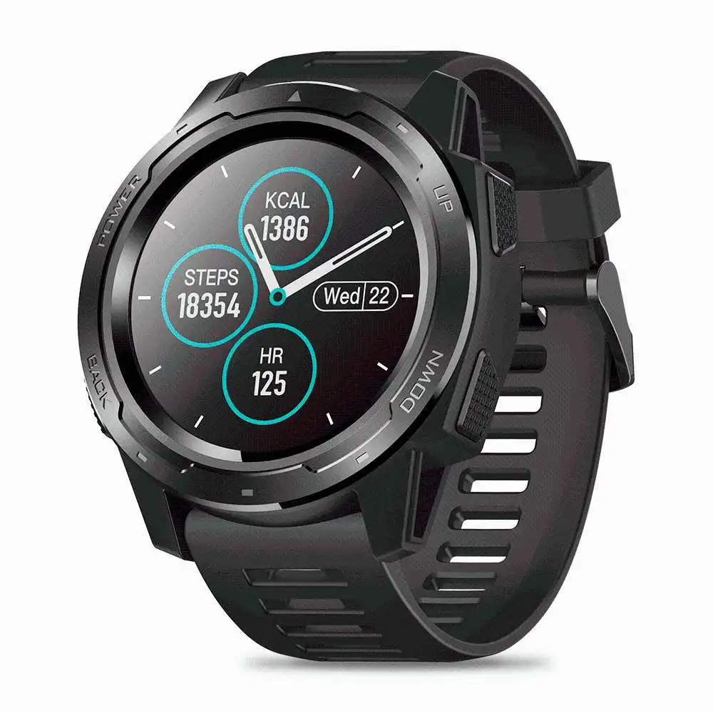 

2019 New Zeblaze VIBE 5 GREENCELL Heart Rate Monitor 1.3"IPS Full-round Color Display Target Setting Multi-sport Fitness Tracker