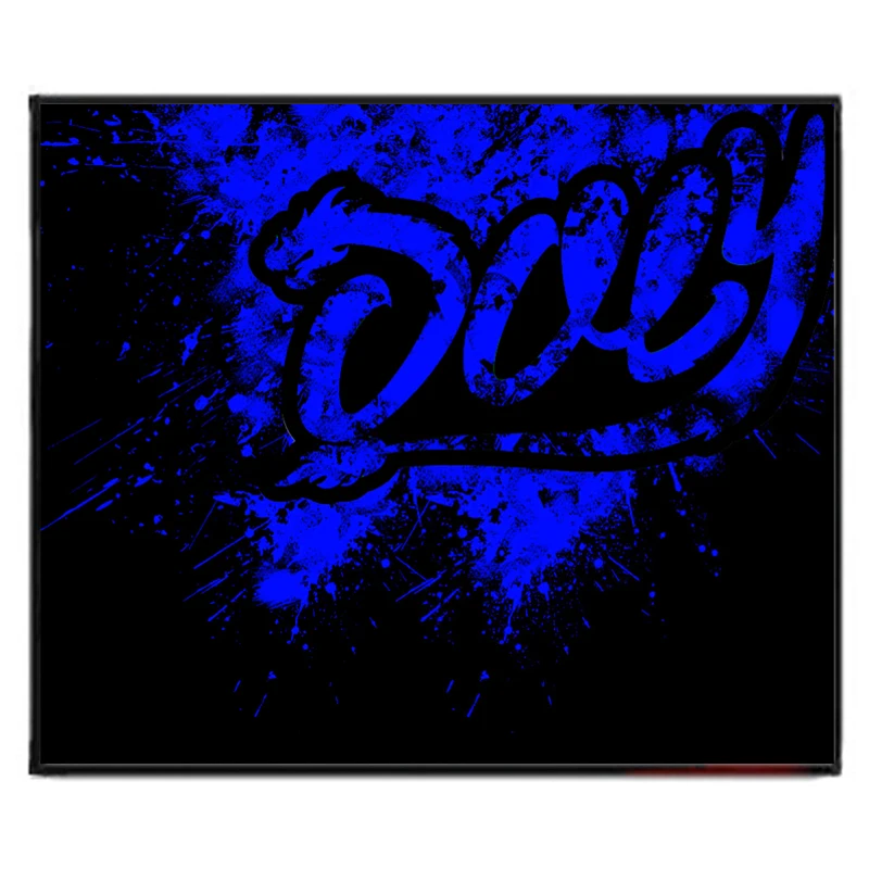 DOKLY синяя модель коврик для мыши игровой 300x240x2мм с блокирующим краем версия