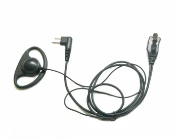 

5PCS D two wire earpiece for Motorola two way radio CP100 CP110 GP68 GP3688 GP88 RDV2020 RDV2080 GP88S GP2000 radios J056