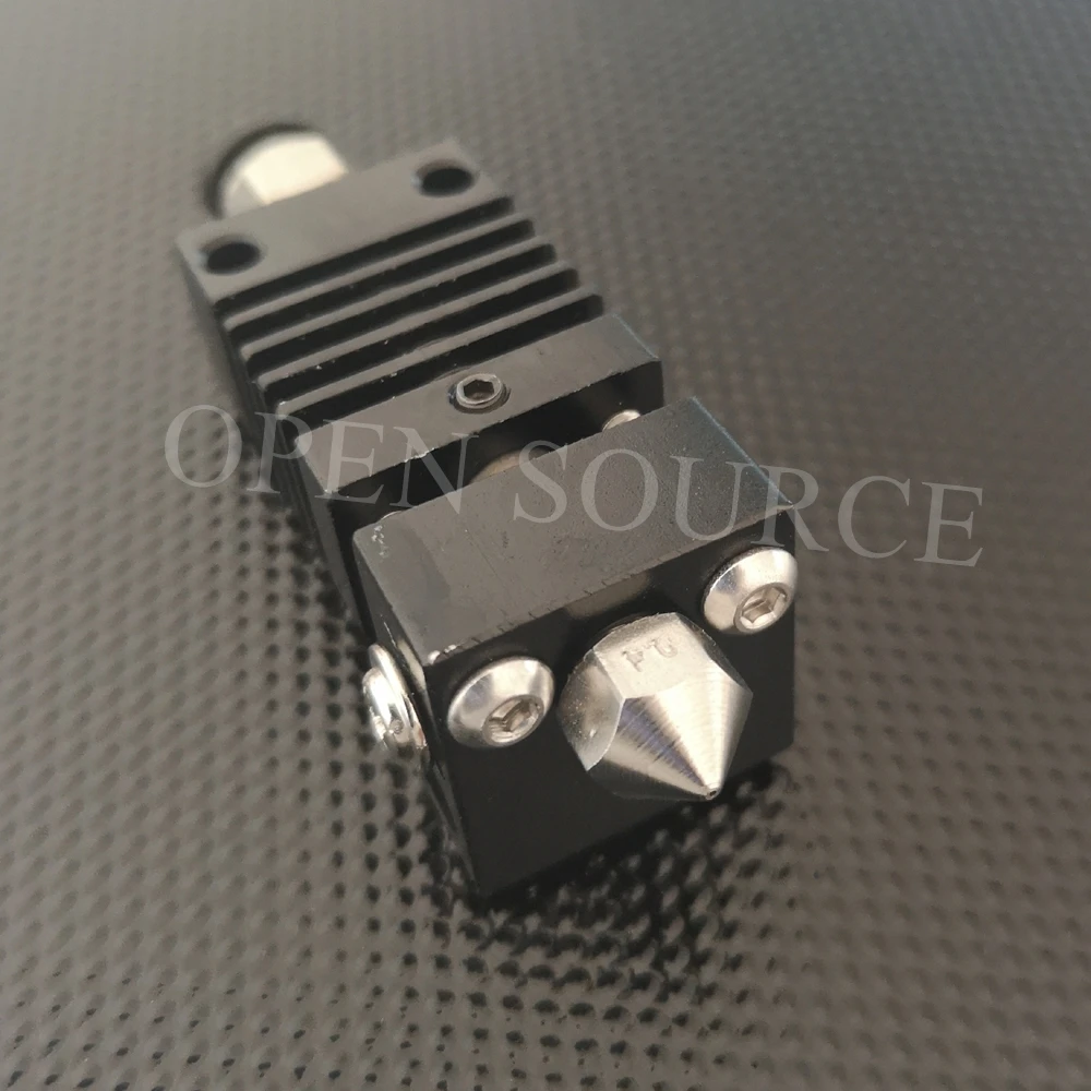 Микро Швейцарский клонированный цельнометаллический черный Hotend комплект/сопло из нержавеющей стали/титановый Тепловой разрыв F/Creality CR-10 3D-принтер