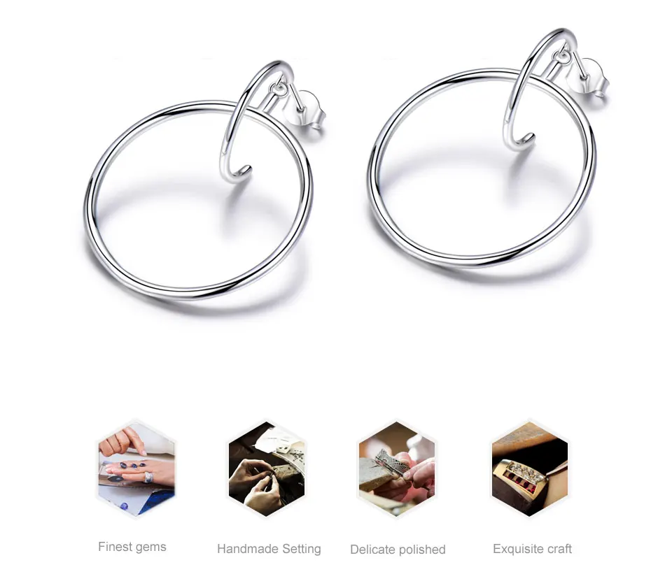 925 sterling silver earrings for women (2)