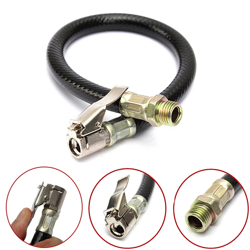 Fast Inflatable Rods Clip Tyre Tire Inflator Hose For Flexible Car