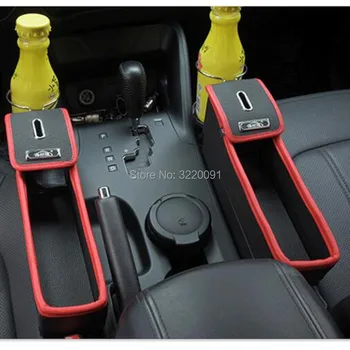 

new style Car Seat Gap Holder Pocket Organizer Storage Box for citroen c4 vw touran golf mk2 mini cooper r53 volkswagen golf 6