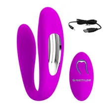 Wireless Remote Control Dildo G Spot Vibrator Clitoris Stimulator Double Vibrators Sex Toys for Adult Women