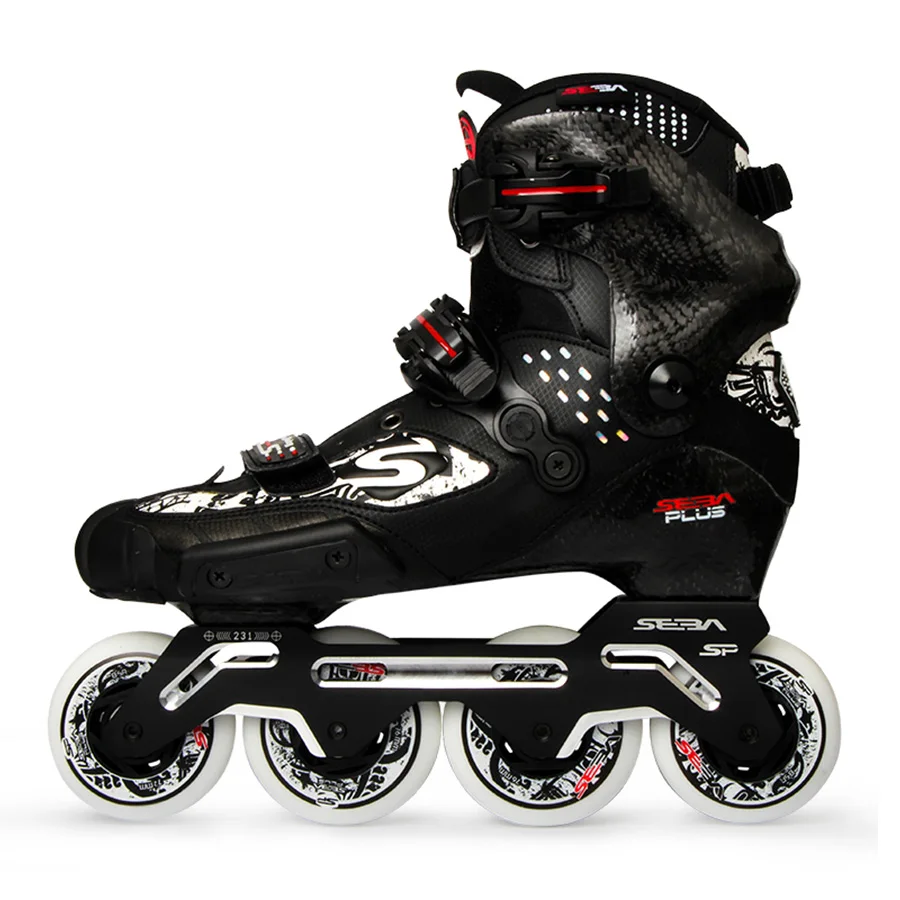 100% Original Newest SEBA S Slide IGOR Professional Adult Inline Skates Carbon Fiber Shoes Slalom Sliding Free Skating Patines