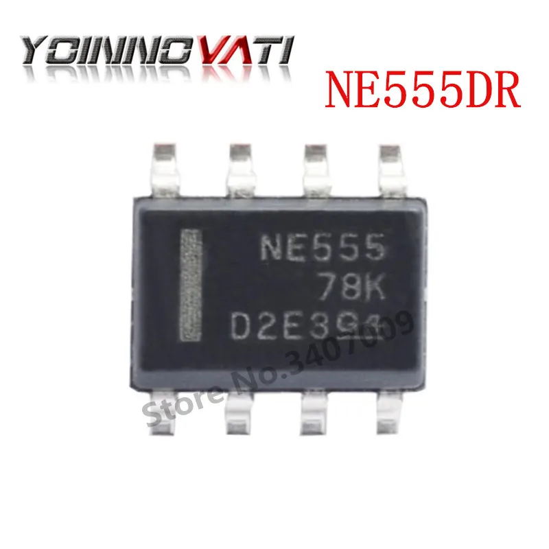 50 шт./лот NE555 NE555N 555 SMD чип лапками углублением SOP-8 новый оригинальный |
