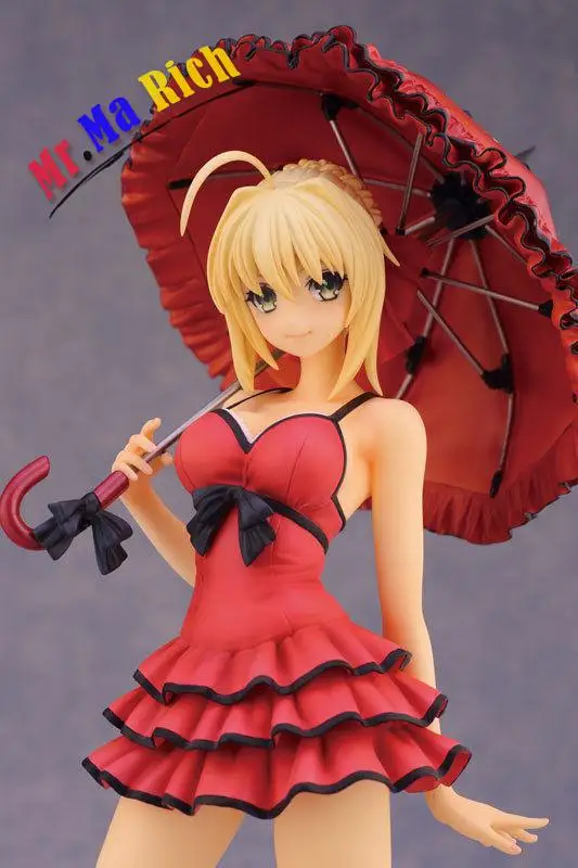 Японский аниме Fate Stay Night saber GSC красный зонтик VER. Saber сексуальная фигурка игрушка NB