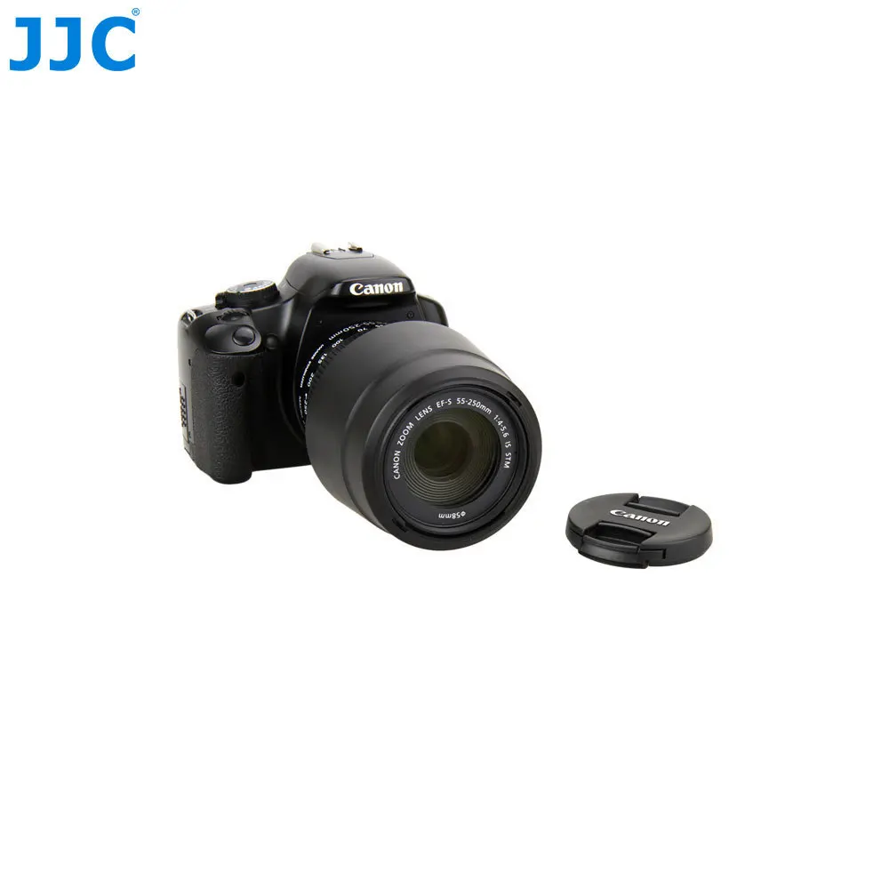 JJC Reversible Bayonet Camera Lens Hood for Canon EF-S 55-250mm f/4-5.6 IS STM Lens replaces Canon ET-63 Lens Shade