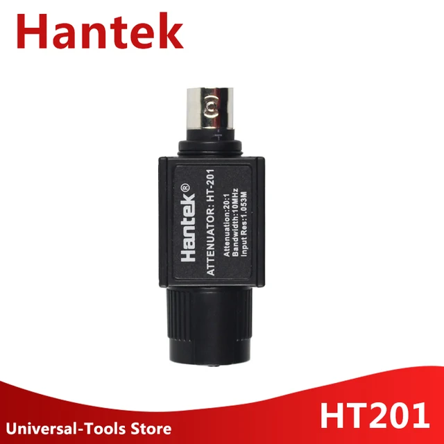 Special Offers Hantek HT201 Oscilloscope 20:1 Passive Attenuator 300V Max For Pico Hantek Signal Attenuator10MHz Bandwidth HT201 Accessories