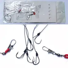 1 Набор 5 в 1 7-12# рыболовный крючок для удержания приманки Колючая заточенная рыболовный снасти прочная приманка морской пресноводный